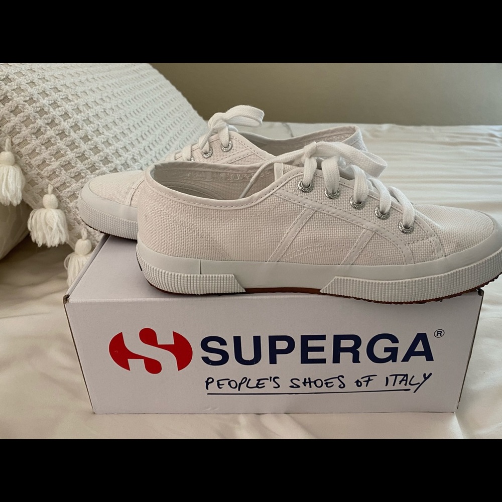 White Superga Cotu sneakers